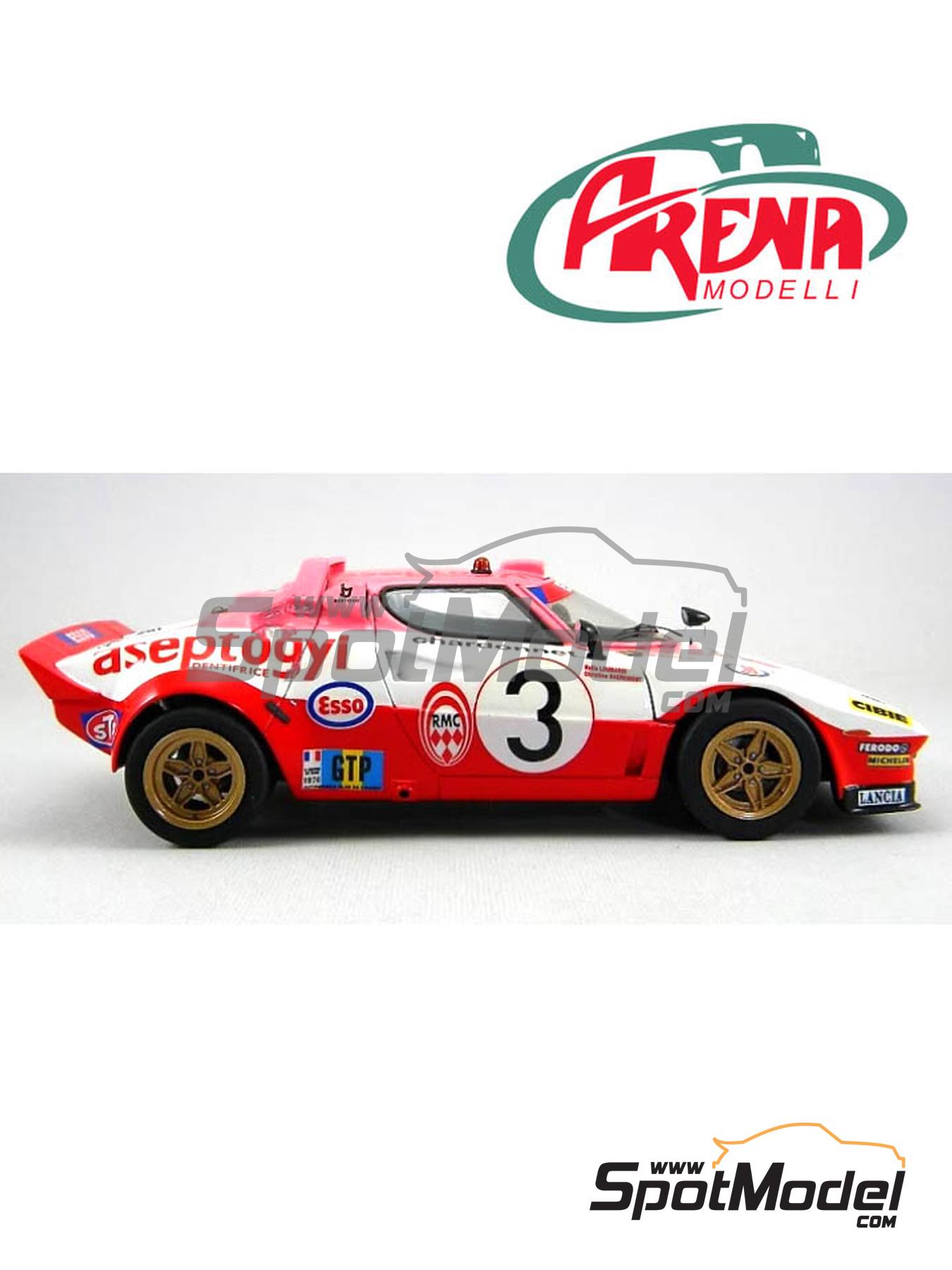DECALS 1/24 REF 43106 LANCIA STRATOS DARNICHE TRINTIGNANT 24 HEURES DE CHAMONIX